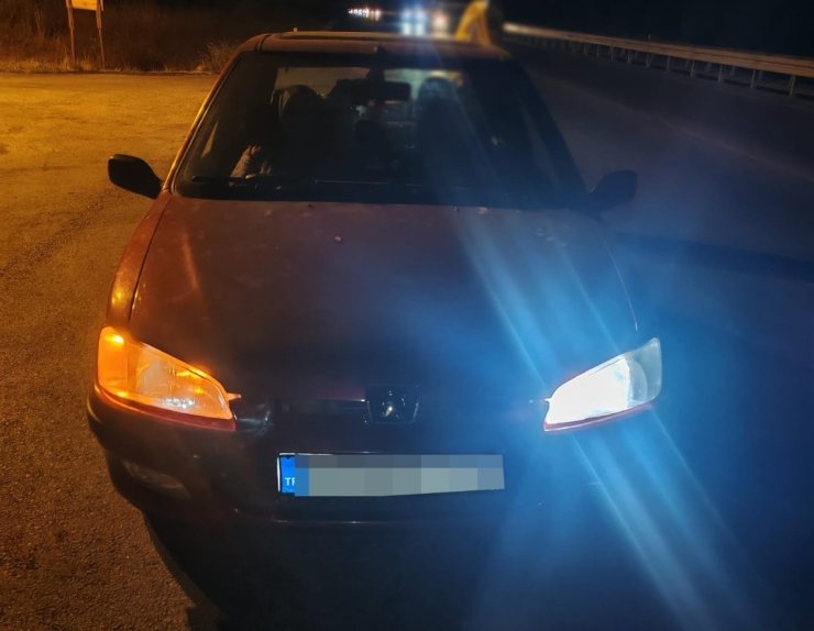 Manisa’da ışık donanımı denetiminde 7 araç trafikten men edildi