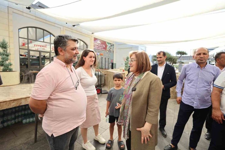 Başkan Şahin, yeni bahçe çalışmalarını inceledi