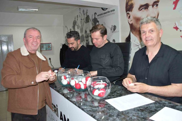 Kayseri’de 1. Amatör Küme fikstürü 2 Eylül’de çekilecek