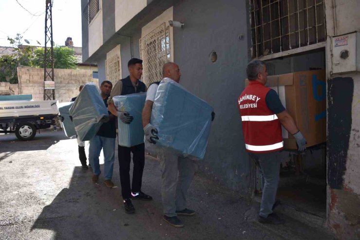 Şahinbey Belediyesi’nden ihtiyaç sahibi aileye destek