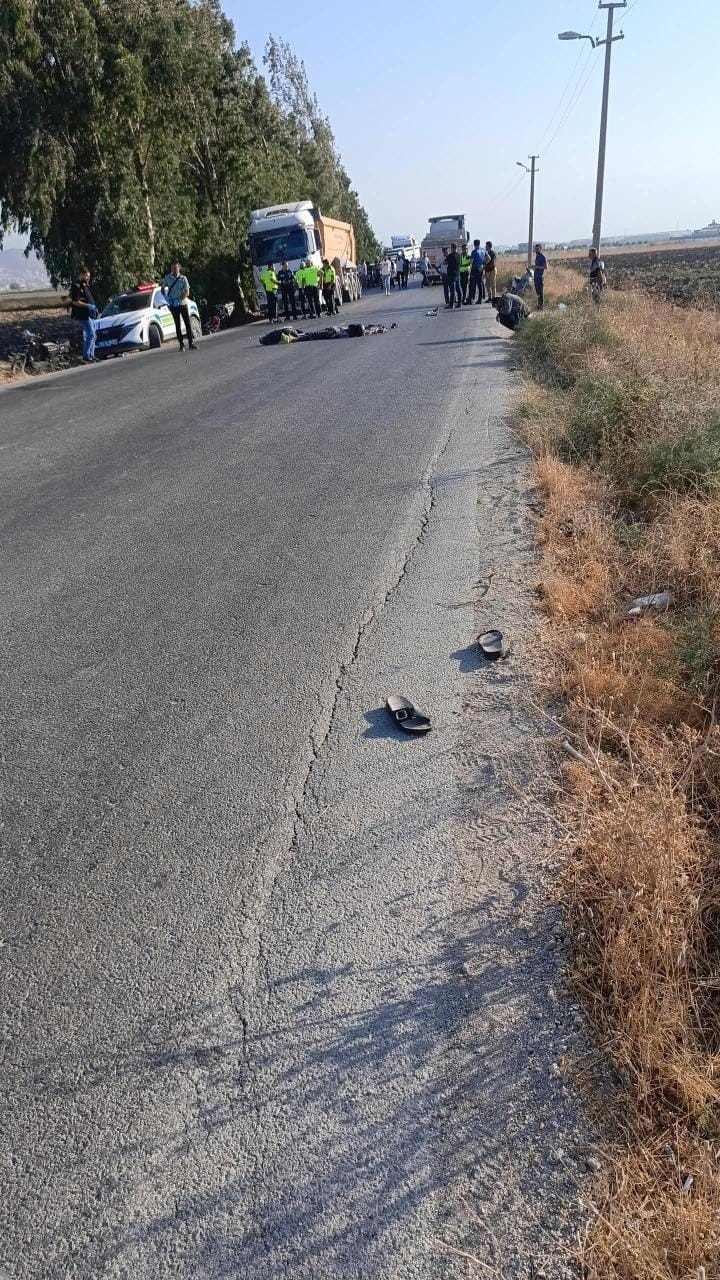 Genç motosiklet sürücüsü kazada hayatını kaybetti