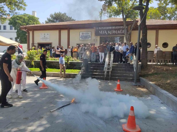Malatya Büyükşehir’den ‘Afetlere Hazırlık’ eğitimi