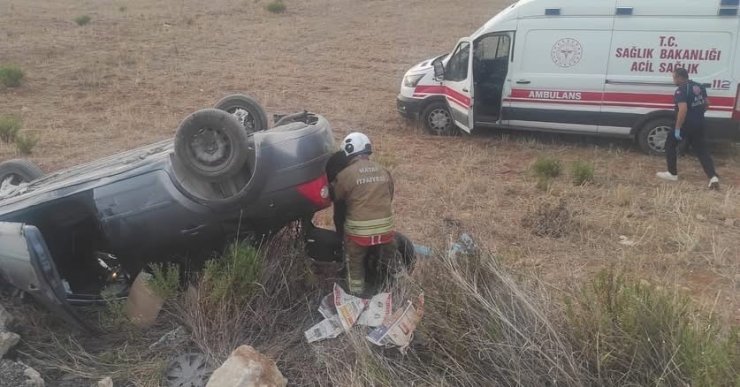 İskenderun’da trafik kazası:2 yaralı