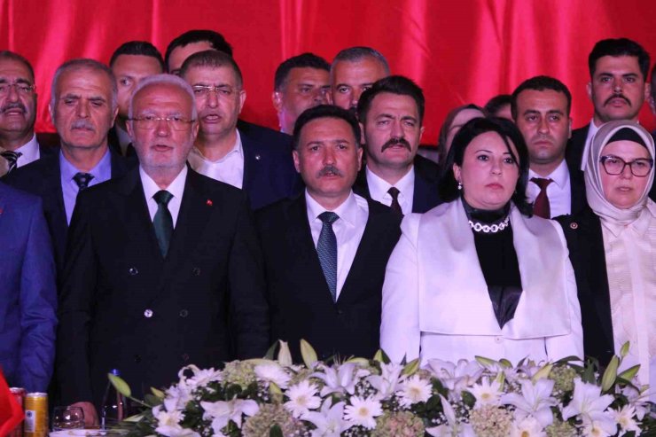 Kayseri’de coşkulu 30 Ağustos resepsiyonu