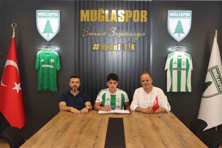 Muğlaspor’da altyapıdan A takıma Şimşek imza attı