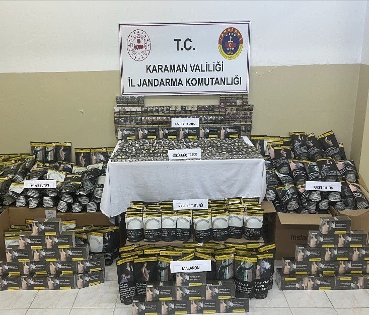 Karaman’da 250 kilo mühürsüz sığır eti ele geçirildi