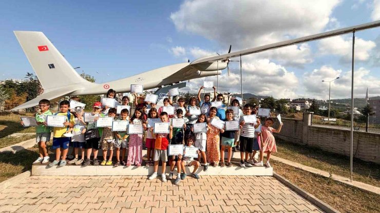 Canik Özdemir Bayraktar Keşif Kampüsü’nde bu yaz 13 bin 372 çocuk eğitim aldı