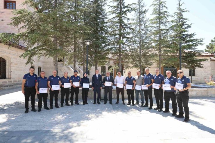 Başkan Uzun Zabıta teşkilatımız şehrimizin huzurunun teminatıdır