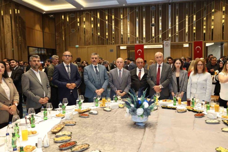 Yargı mensupları resepsiyonda buluştu