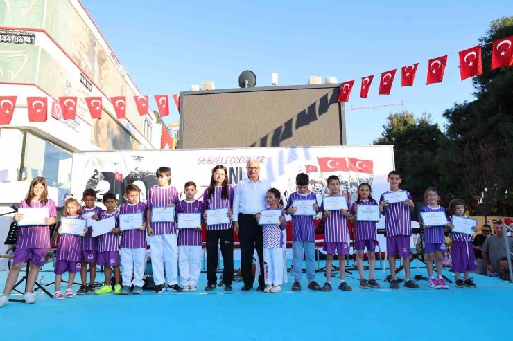 Gebze yaz spor okulları coşkuyla tamamlandı