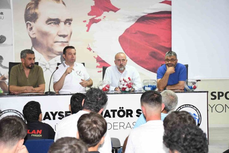 Kayseri U18 Ligi fikstürü çekildi