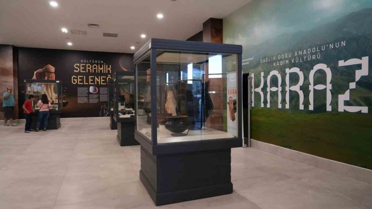 Erzurum Müzesi’nde 5 bin yıllık eserler sergileniyor