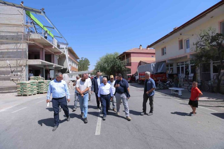 Başkan Büyükkılıç’tan Sarıoğlan’a ‘yatırım ve hizmet’ çıkarması