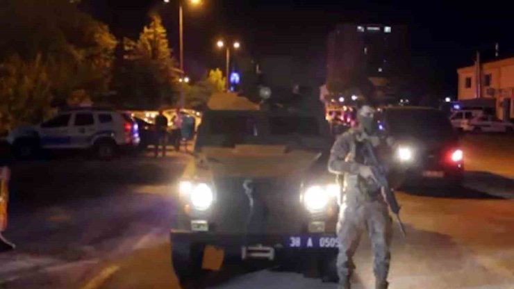 Kayseri’de 280 personelle uyuşturucu operasyonu