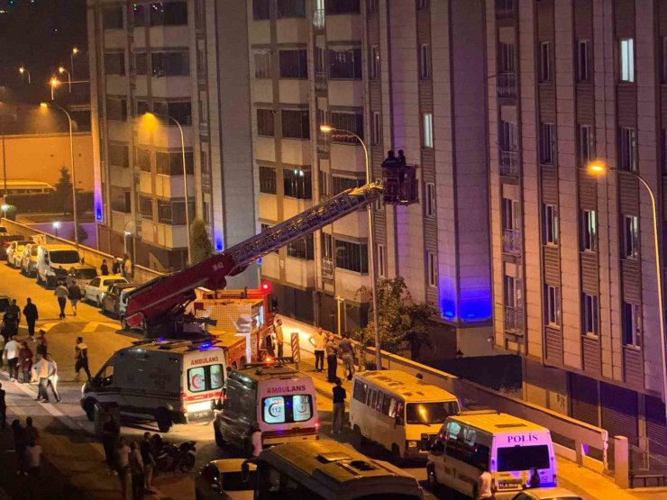 Bozüyük’te maddi hasarlı ev yangını