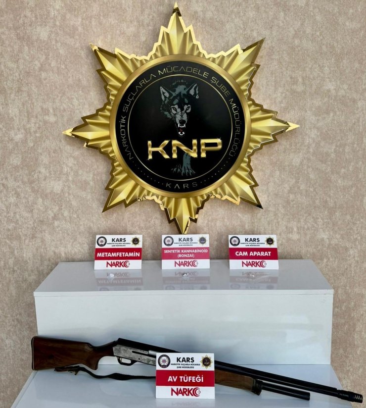 Kars’ta 2 uyuşturucu taciri tutuklandı