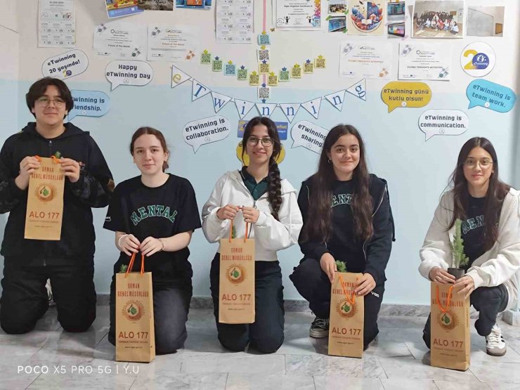 Menteşe Anadolu Lisesi’nin eTwinning projesine ulusal kalite etiketi