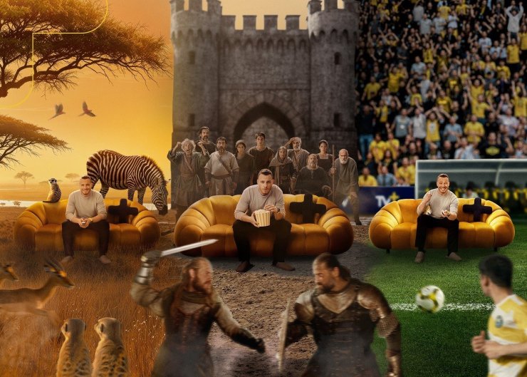 Kerem Bürsin, TV+’ın yeni reklam filminde rol aldı