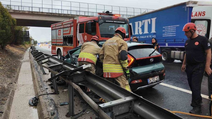 Anadolu otoyolunda kaza: 5 yaralı