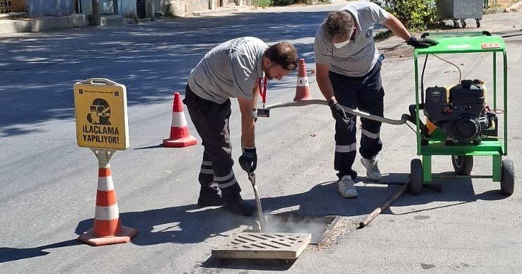 Kütahya Belediyesi çevre ve halk sağlığı için çalışmalarını sürdürüyor