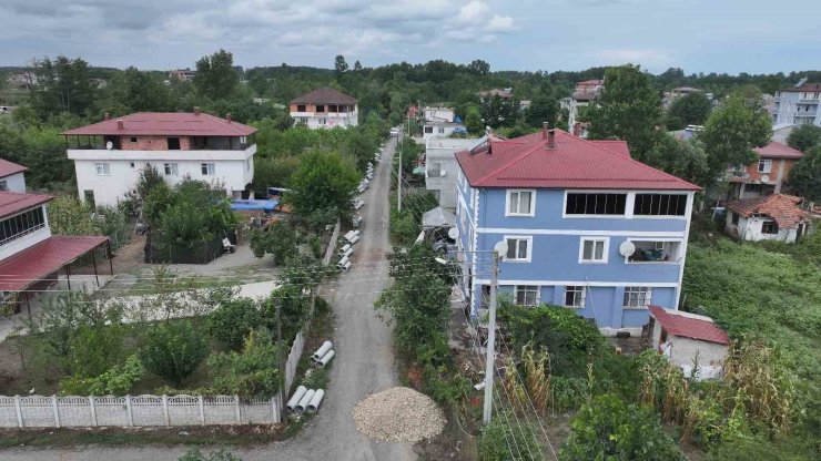 Terme’nin kanalizasyon problemi çözülüyor