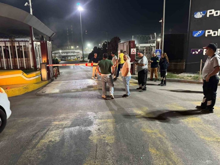 Polisan’da kimyasal sızıntı: "Pencereleri açmayın" uyarısı yapıldı