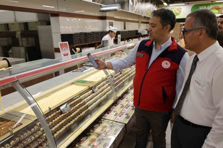 Gıda işletmelerine yönelik karekod denetimi