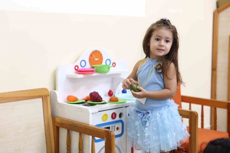Antalya Büyükşehir Belediyesi kreşlerinde yeni eğitim yılı heyecanı