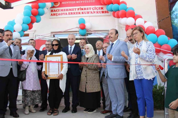 Akçaova Kur’an Kursu hizmete başladı