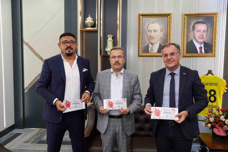 Hacılar’da belediye ve iş dünyası, eğitime destekte el ele