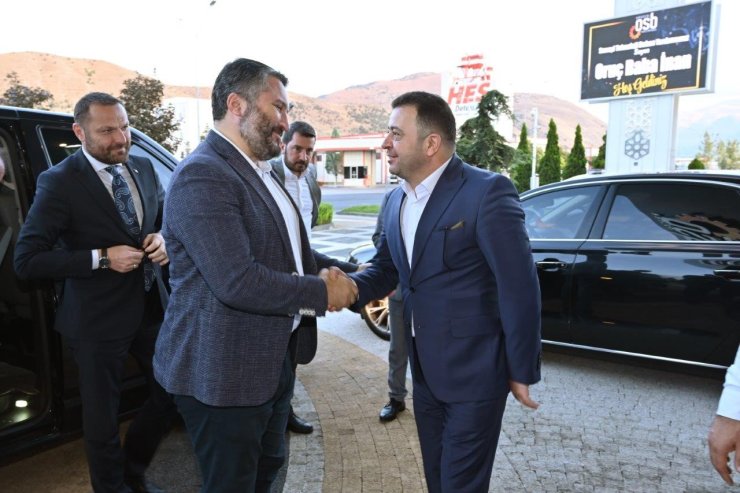 Sanayi ve Teknoloji Bakan Yardımcısı Oruç Baba İnan Kayseri OSB’yi ziyaret etti