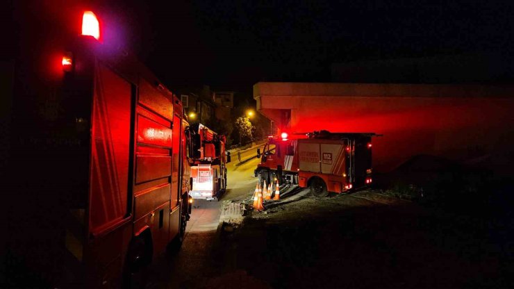 Sarıyer’de otelde korkutan yangın