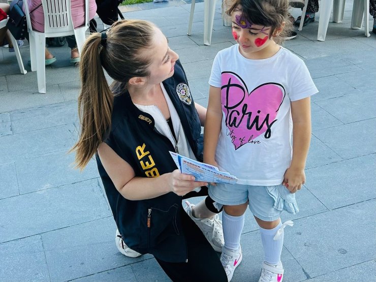 SİBERAY ekipleri bilinçlendirme faaliyetlerini sürdürüyor