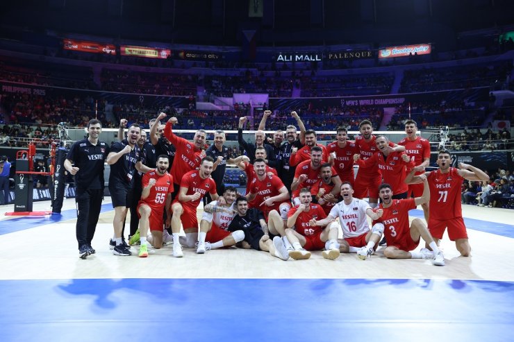 A Milli Erkek Voleybol Takımı, Dünya Şampiyonası’na galibiyetle başladı