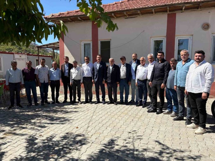 Milletvekili Tüfenkci, Doğanşehir’de muhtarlarla bir araya geldi