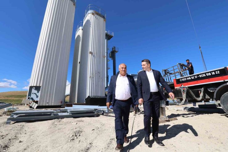 Kaymakam Tugay ve Başkan Akpunar’dan yatırım turu