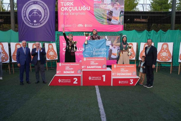 Ümraniye’de 9. Geleneksel Türk Okçuluğu Puta Yarışması yapıldı