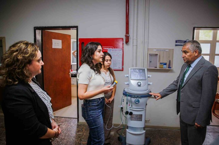 Aydın SHMYO’ya Yeni Nesil Fizyoterapi Cihazı