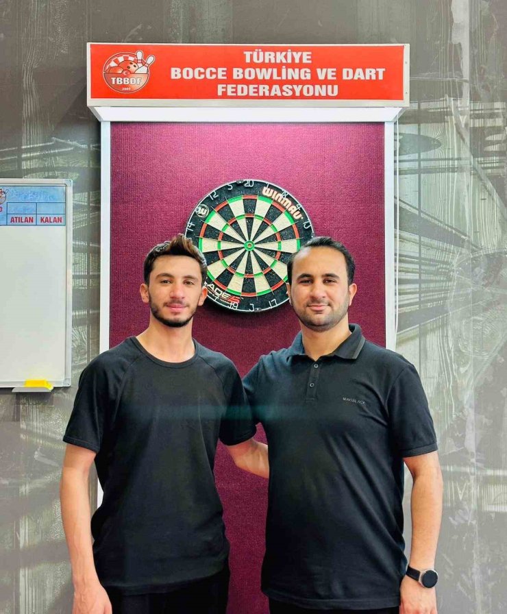 Elazığ dart sporcuları milli takımda