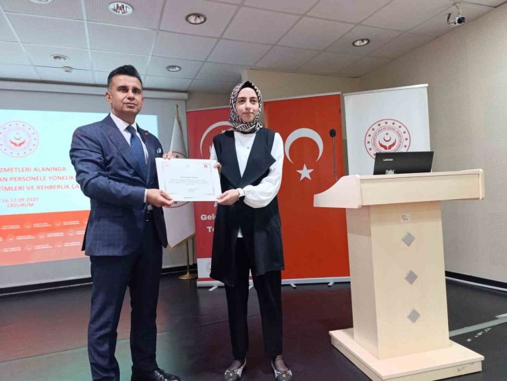 Erzurum’da çocuk alanında görevli personele yönelik eğitim programı