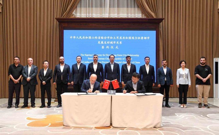 Erzurum Çin’in Linfen kenti ile kardeş şehir oldu