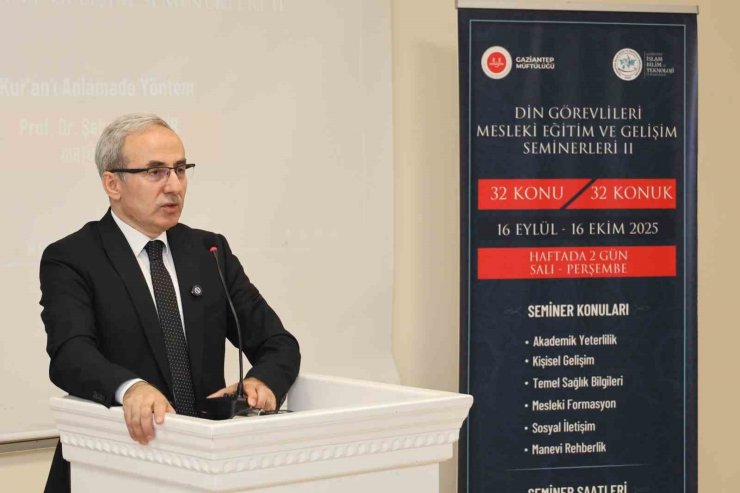 Din Görevlileri Mesleki Eğitim ve Gelişim Seminerleri 2 başladı
