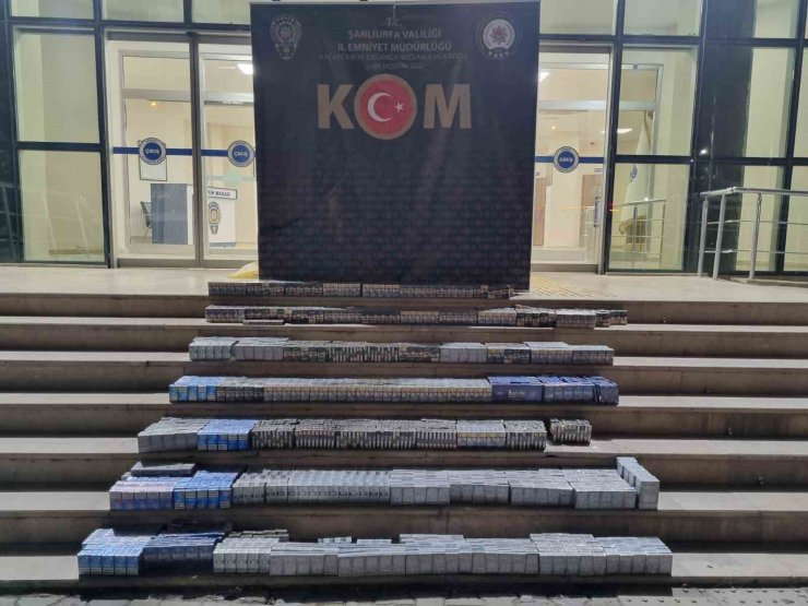 Şanlıurfa’da kaçakçılık operasyonlarında 2 tutuklama