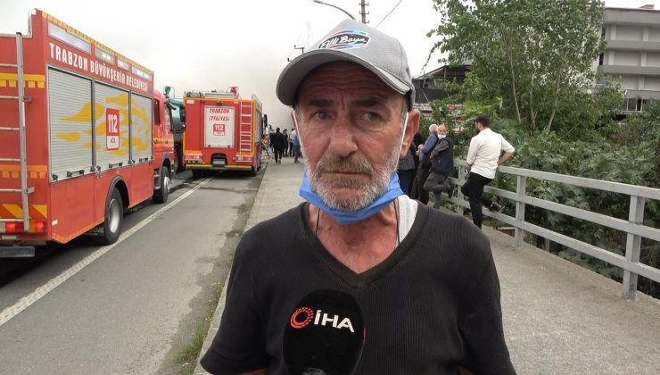 Trabzon’da AVM yangının ilk çıktığı andaki görgü tanığı: "Sanki savaşta bomba atılır gibi patlama sesi duydum"