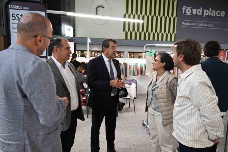 Bursa iş dünyası Paris’te Tekstil ve Moda Fuarları’nda