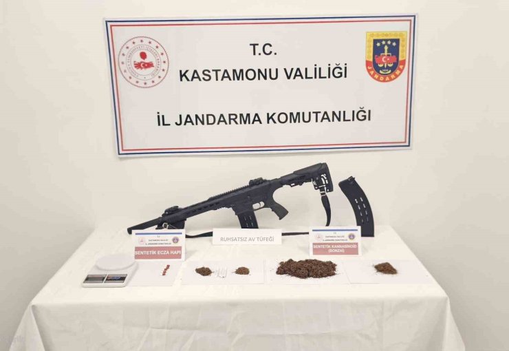 Kastamonu’da uyuşturucu operasyonu: 5 tutuklama