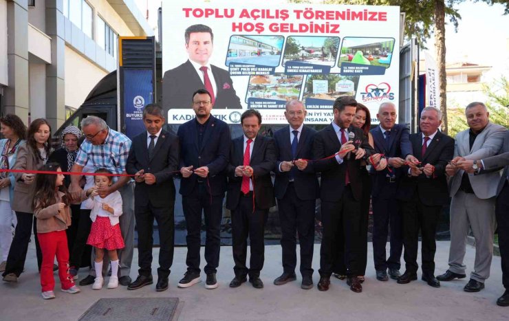 Tavas Belediyesi ‘5’i Bir Yerde’ yatırım projelerinin açılışını gerçekleştirdi