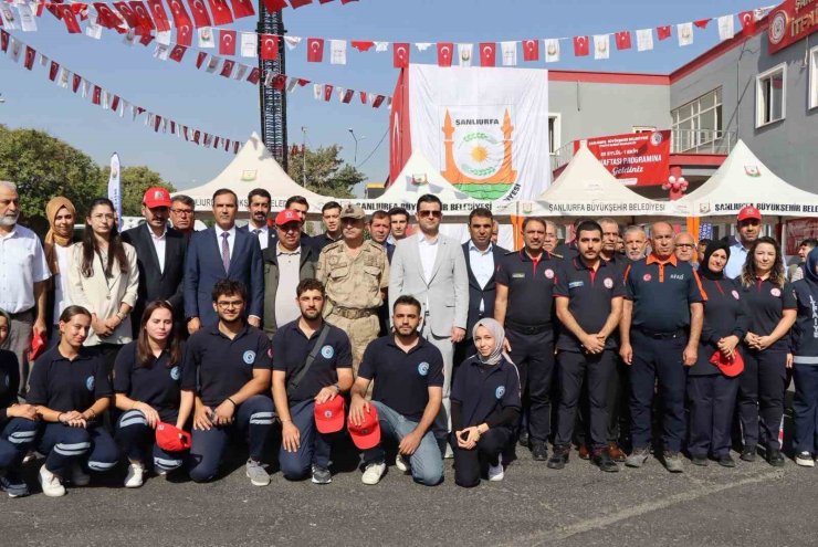 Şanlıurfa’da nefes kesen tatbikat