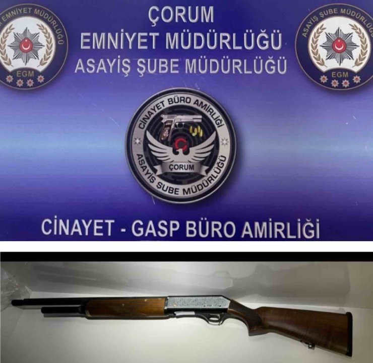 Çorum’da aranan 4 şüpheli yakalandı