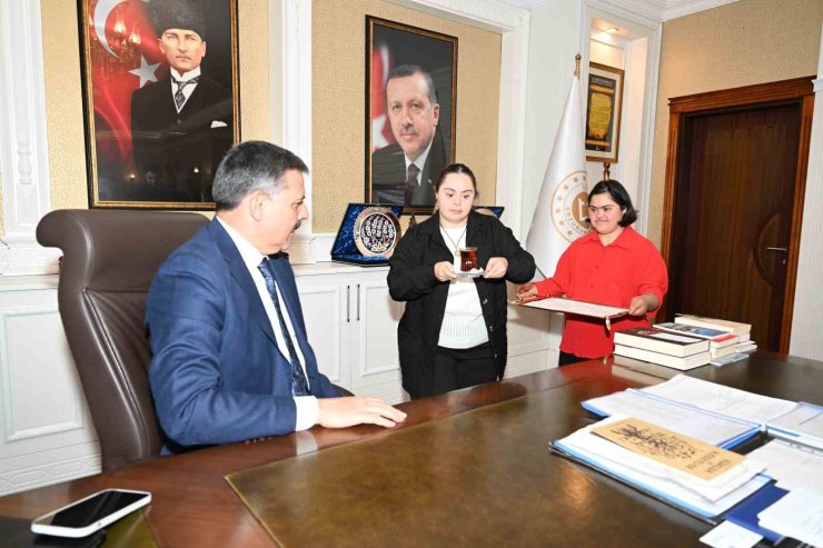 Erzurum Valiliği’nde yürek ısıtan farkındalık